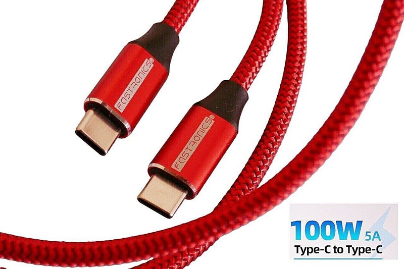 Fits Google Pixel 7 6a 6 5 USB C to Double Type Fast Charge Cable 100w 5A gallery