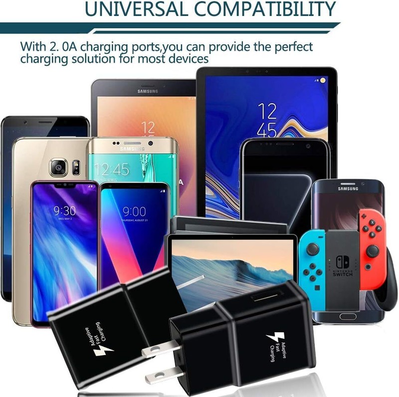 Typ C Fast Wall Adaptive & USB C Charging Fast Cable For Samsung S20 S20 S22 S10 gallery