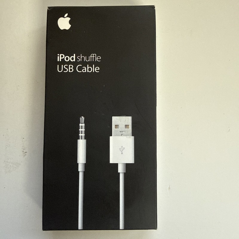 GENUINE OEM Apple iPod Shuffle USB Cable MC003ZM/A for iPod Shuffle 3rd/4th Gen