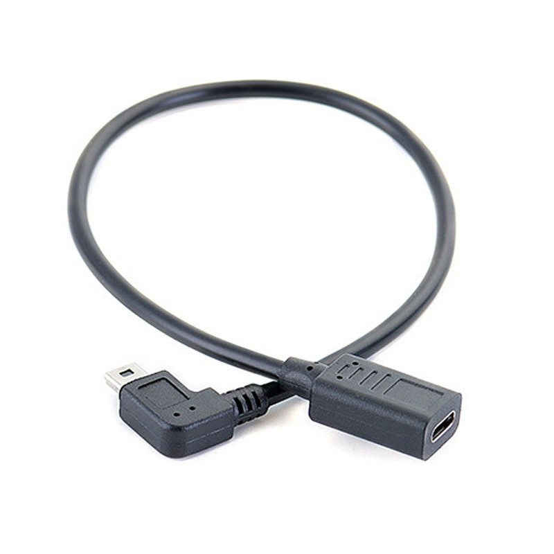 Type C Female to Mini USB 5Pin Male Converter for MP3 Players, Digital Camera
