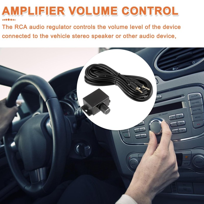 Universal Car Amplifier Level Controller Car Audio Control Knob Sub Amp Volum... gallery