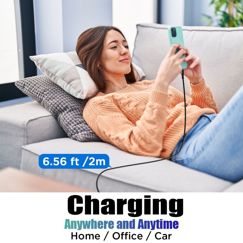 27W LED USB-C to 8 Pin Type-C Cable Charger For iPhone 14 13 12 11 Pro Max XS SE gallery