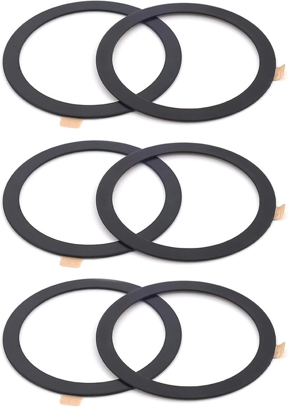 Ultra Thin Metal Phone Ring Sticker - Lightweight Magnetic Mounting Solution gallery