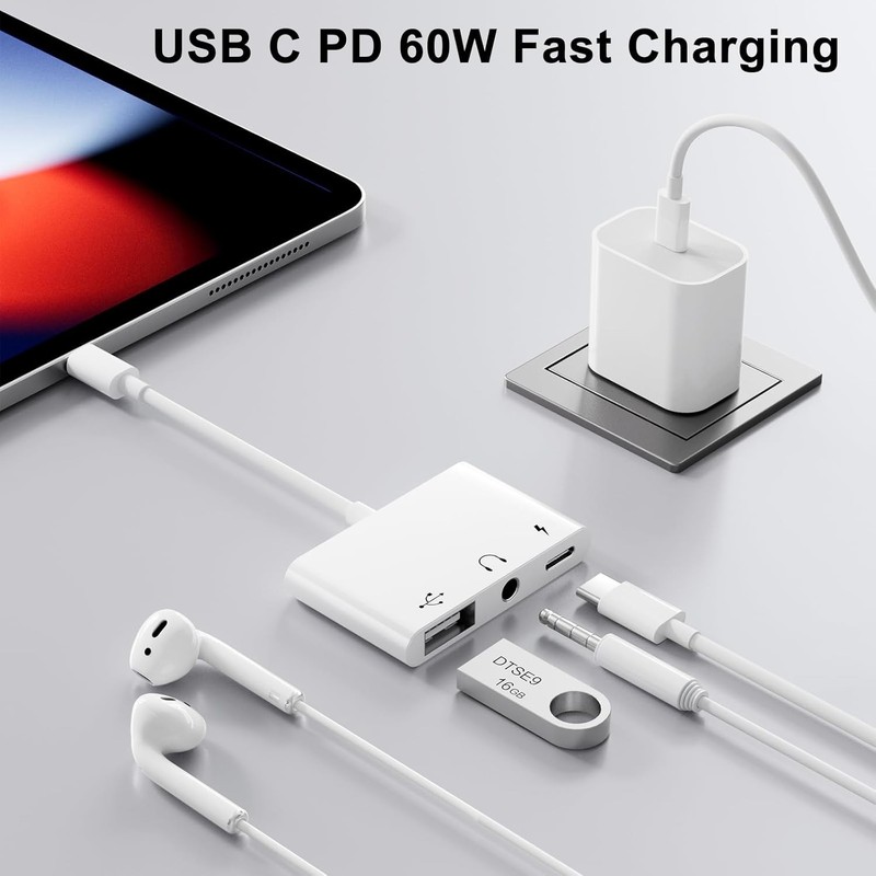 USB C OTG Adapter for iPhone 17/16/15 & Samsung Galaxy gallery