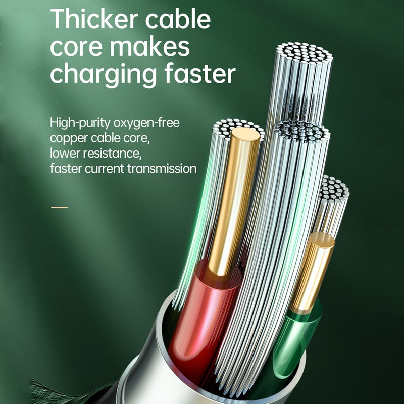 4in1 60W PD Cable Charger Cord for iPhone 16 15 14 13 12 Samsung S25 S24 S23 S22 gallery