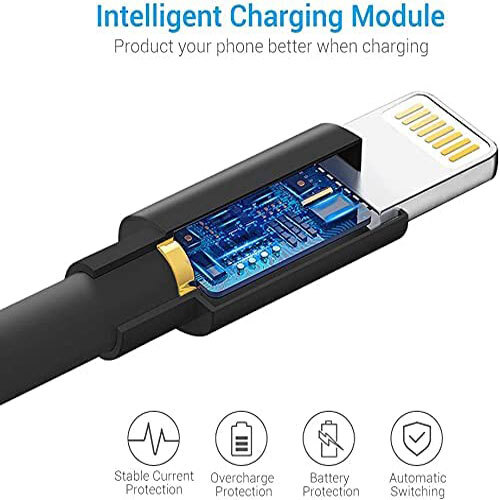 6ft and 10ft Long USB Cables Fast Charge Power Cord Wire Data for Cell Phones gallery