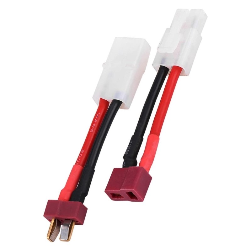 14AWG Silicone Charging Cable T Plug Connector Remote Control Electric Model Car gallery