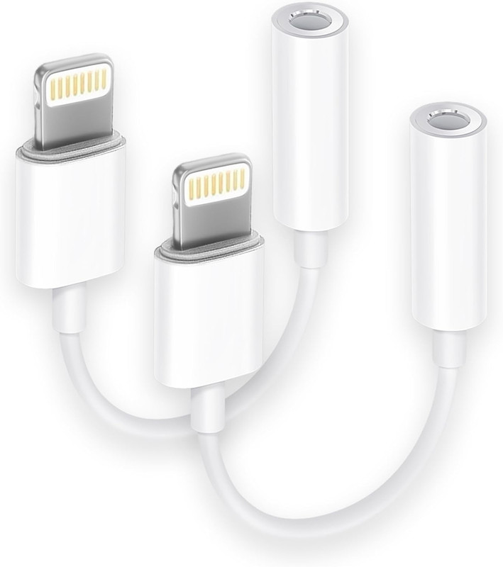 [Apple Mfi Certified] 2 Pack Lightning to 3.5 Mm Headphone Jack Adapter, Iphone gallery