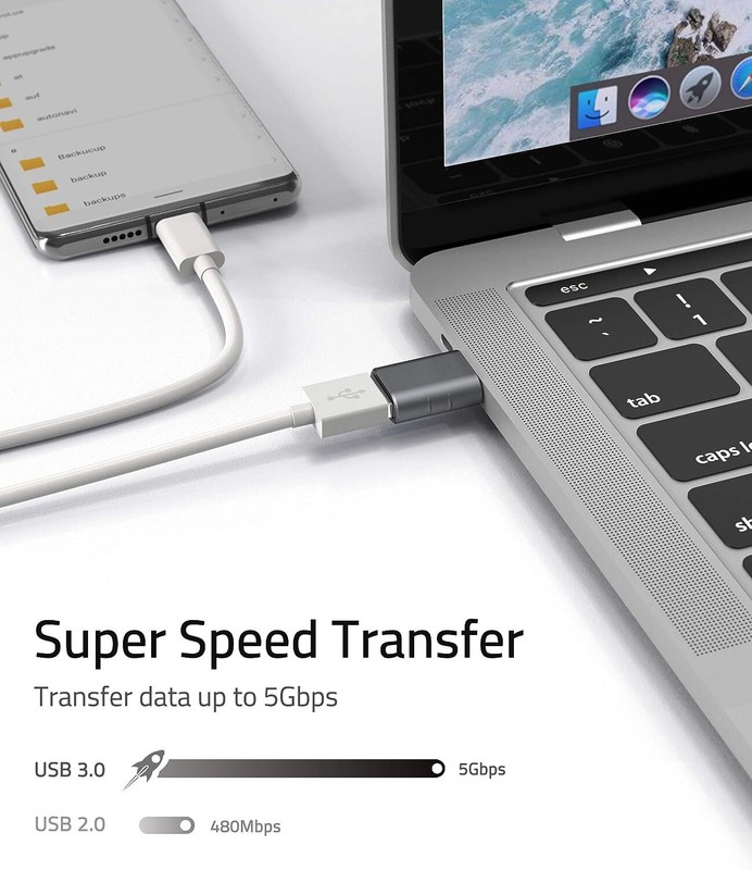 3.0 Type C to USB Adapter USB-C 3.1 Male OTG A Female Data Connector Converter gallery