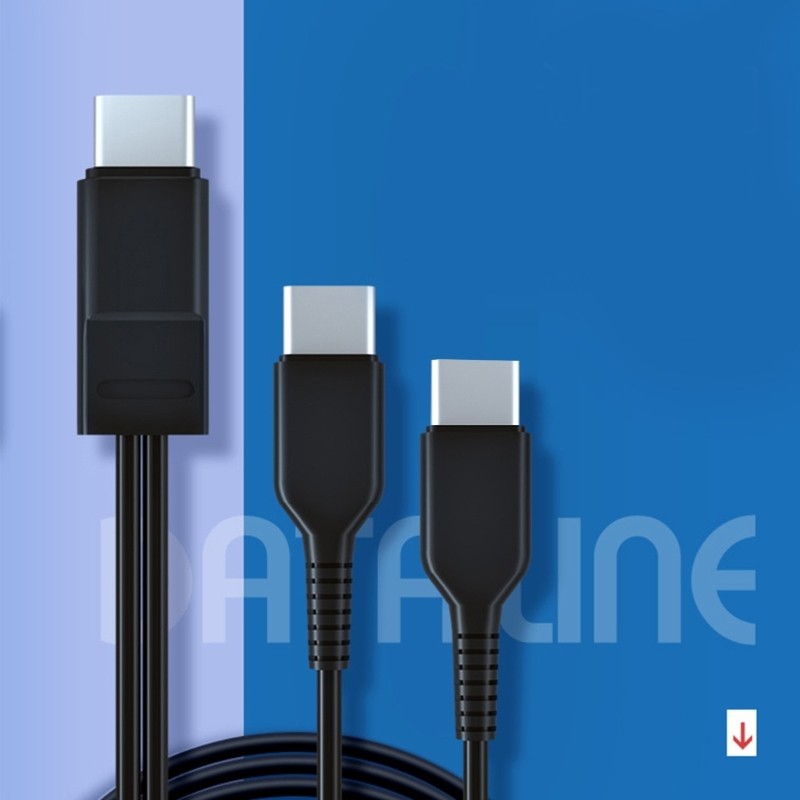 20cm/1m Type-C Charging Cable Power Supply Wire for Reliable & Long-Lasting Use gallery