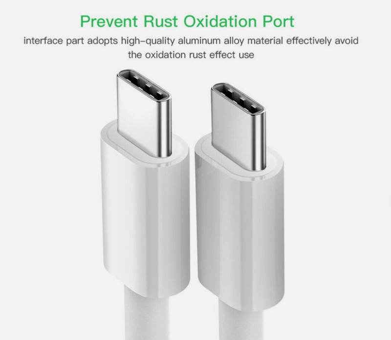 USB C to C Cable 2 Pack Type C Fast Charging Cord 6.6 Feet gallery