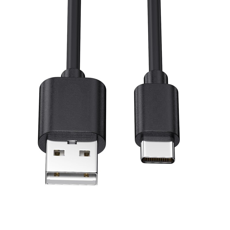 5 PCS USB To USB C Cable 3ft Type C Phone Charger Cord Bulk Black Sync gallery