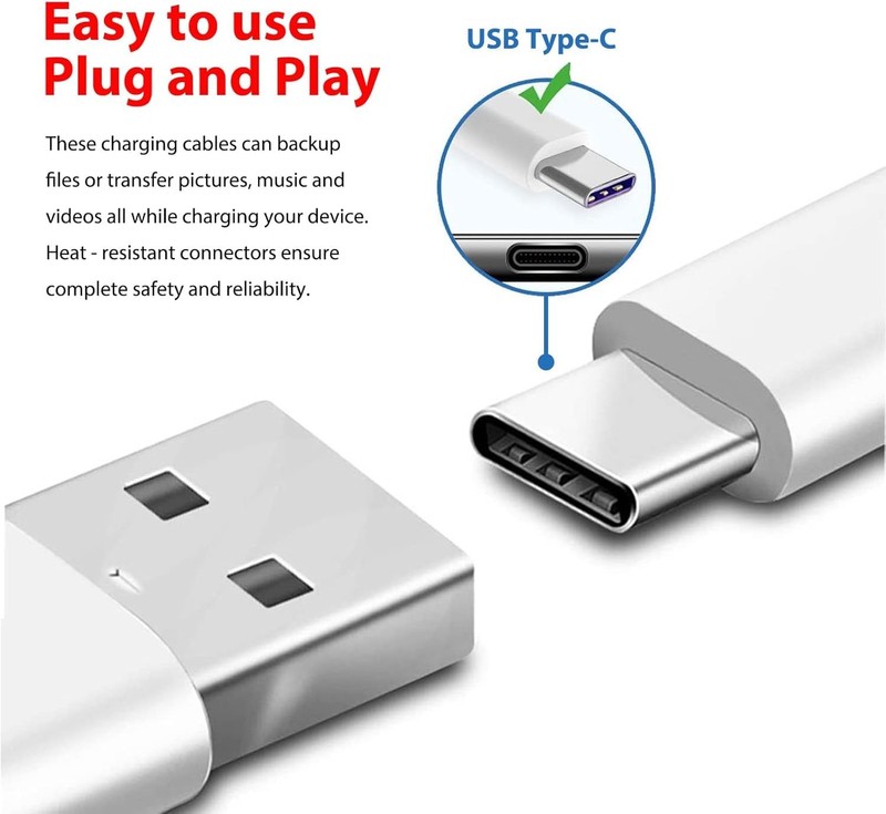 2 Pack 10FT USB C Camera Charger for Arlo Essential 2K, Alro Essential 2nd Ge... gallery