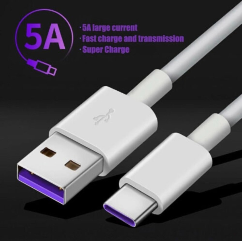 USB Type C Data Cable 5A Fast Charging USB-A to USB-C Charger Cord For Samsung gallery