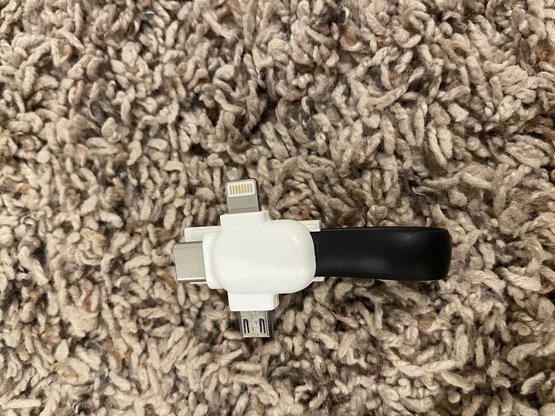 Moco Best 3 in 1 USB Cable Micro / Lightnin/ type C. New Without Packaging