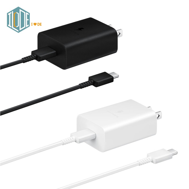 Original Samsung Official 15W PD Power Adapter with Dual Type-C Cable (EP-T1510) gallery