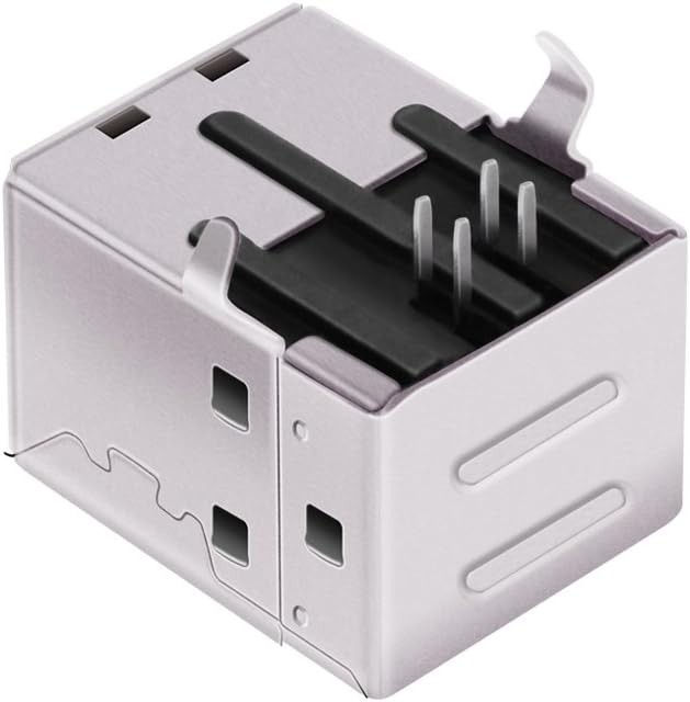 10 USB Female Type-B Jacks 4-Pin Right Angle DIP Sockets for Peripheral Devices gallery