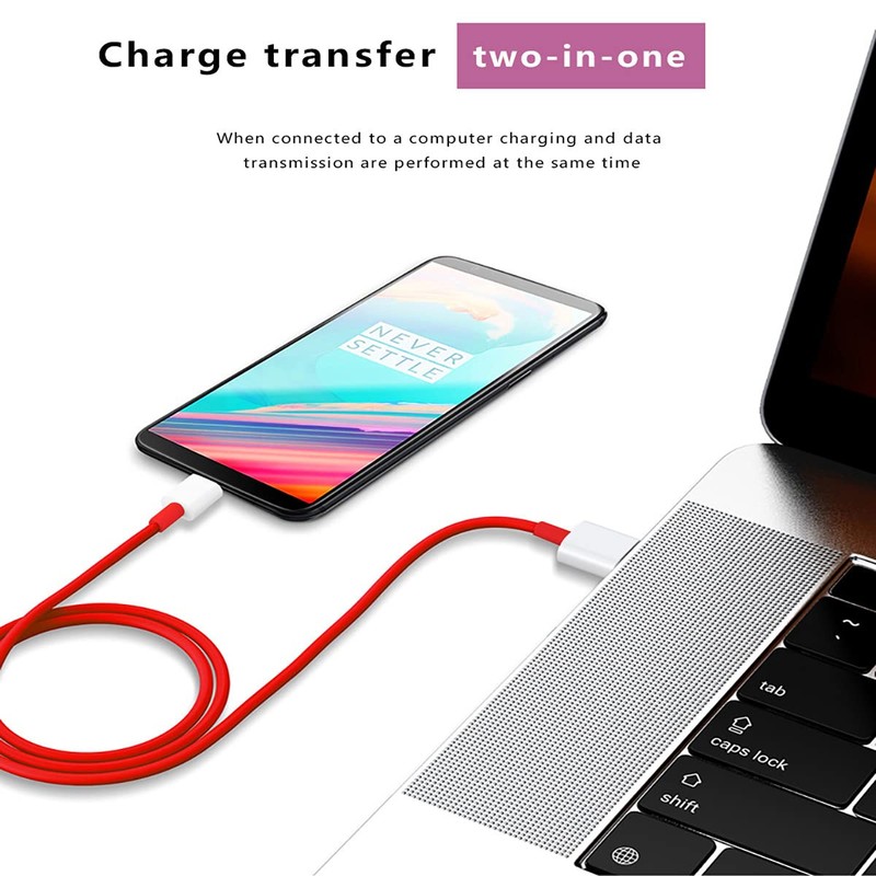Warp Charge USB C Cable, Fast Charger for OnePlus 11 10 9 8 7T 6T 5T (3 Pack) gallery
