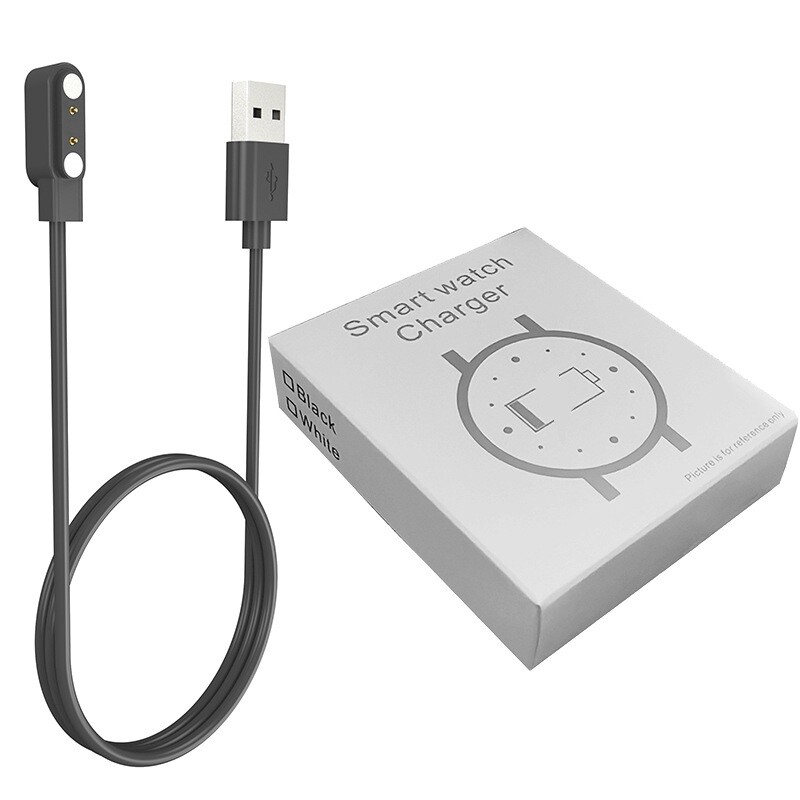 For Kospet Optimus 2 Smart Watch Magnetic Charging Cable Black gallery