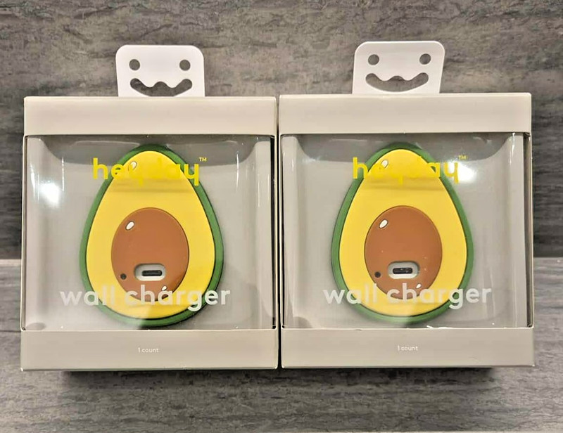 Lot of 2 Heyday Single Port USB-C Wall Charger – Advocado – NIB