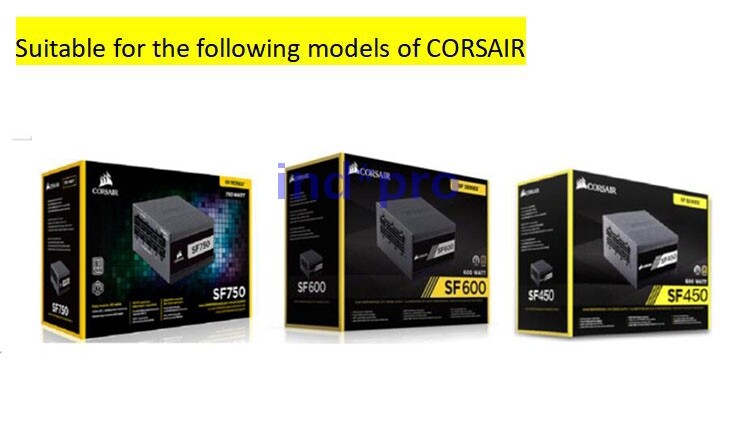 For CORSAIR SFX SF450 SF600 SF750 Power Supply New Soft Silicone Module Wire gallery