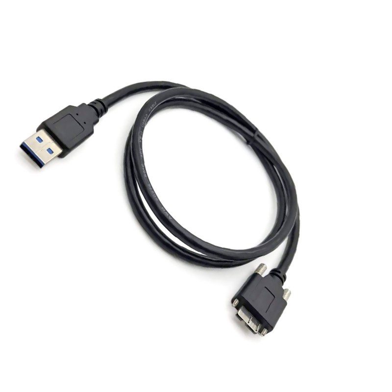 0.6m Micro USB 3.0 Cable 3.0AM to MicroB Industrial Camera Cord Male to Male gallery