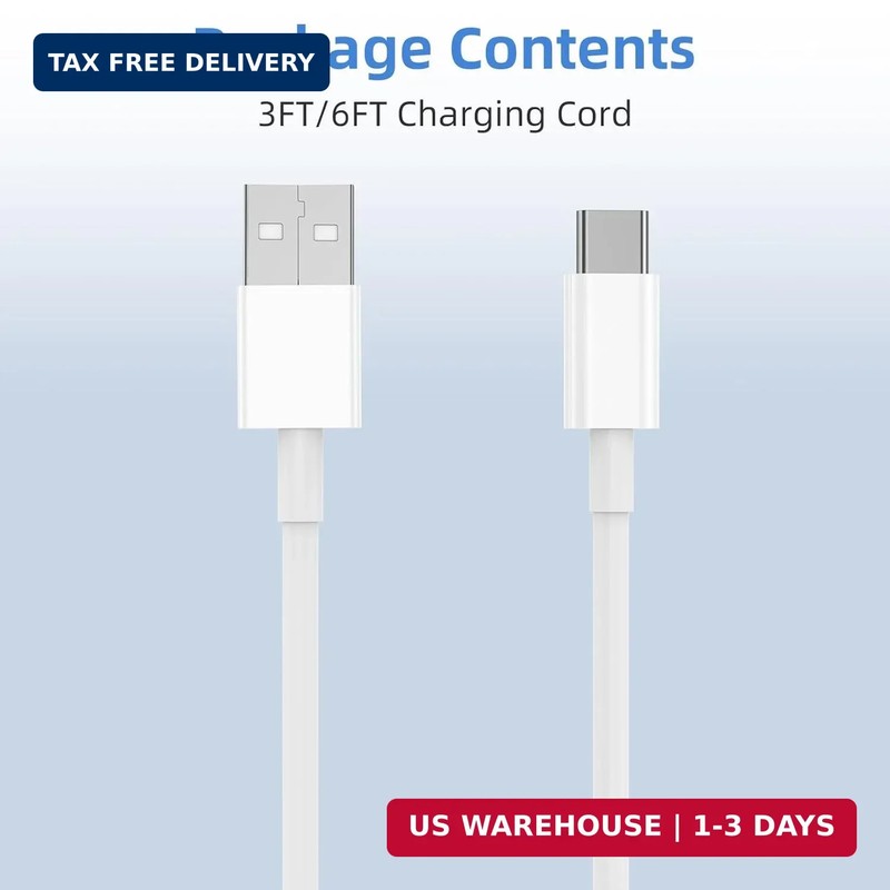 USB to USB C Cable, 2Pack [3FT+6FT] Car Carplay Charging for iPhone 17 Charger C gallery