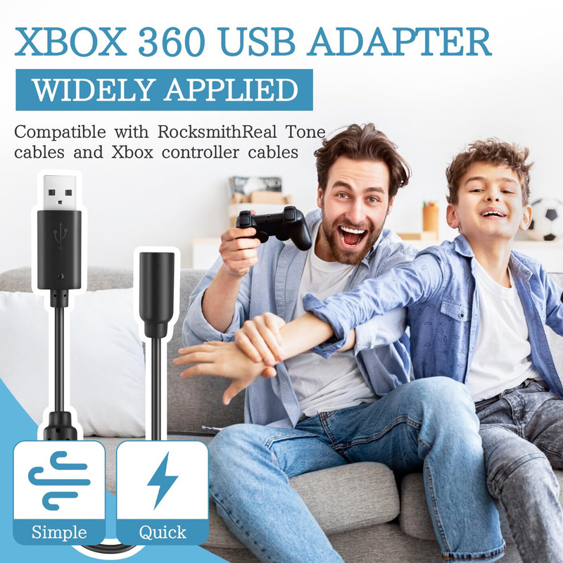 Usb Breakaway Cable Replacement for Xbox 360 Controller and Racing Wheels gallery