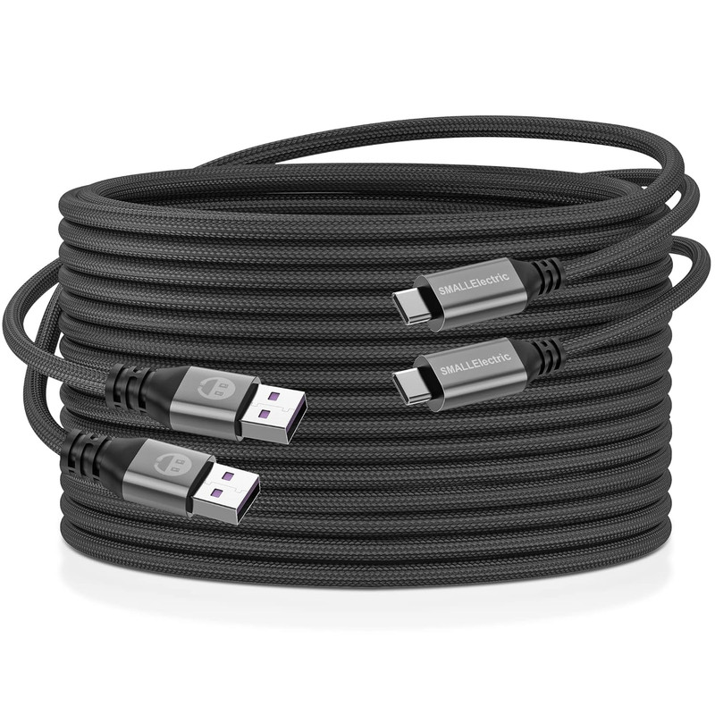 Extra Long USB Type-C 16Ft Fast Charging Cable, USB C to a Quick Charger Cord... gallery