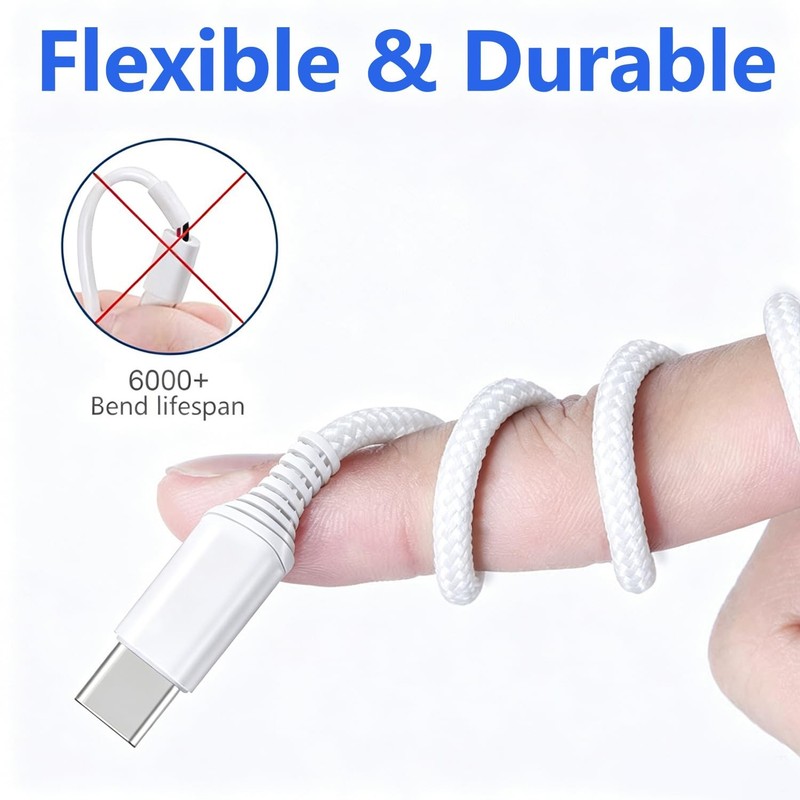 6FT+10FT USB A to USB Charger Cable Cord for Moto G Play 2026 2025 2024 2023/... gallery