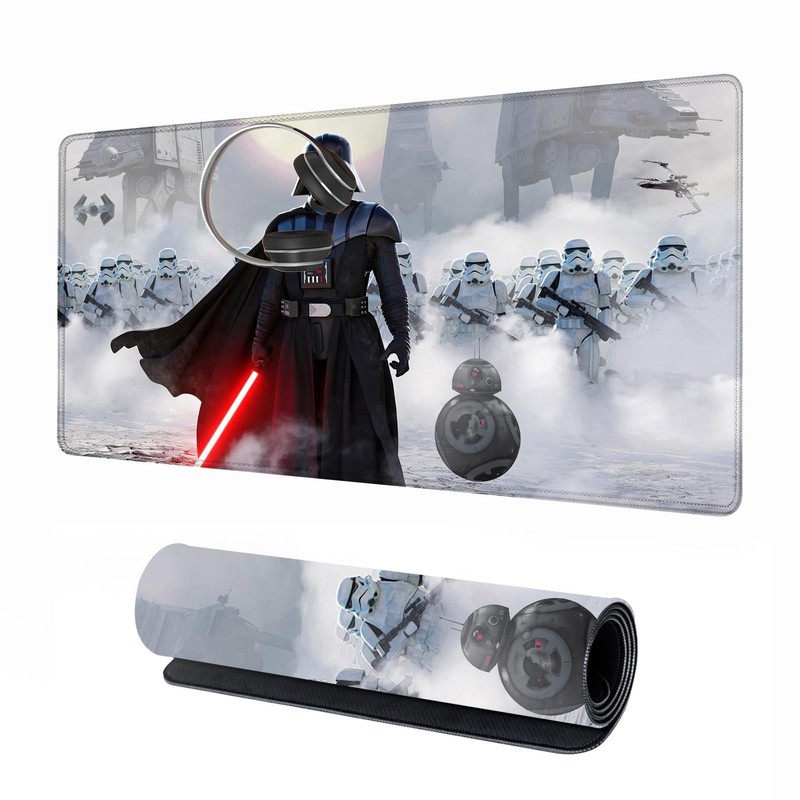 Large Gaming Mouse Pad XXL,Soft Big Extended Mousepad with Non-Slip Rubber Ba…