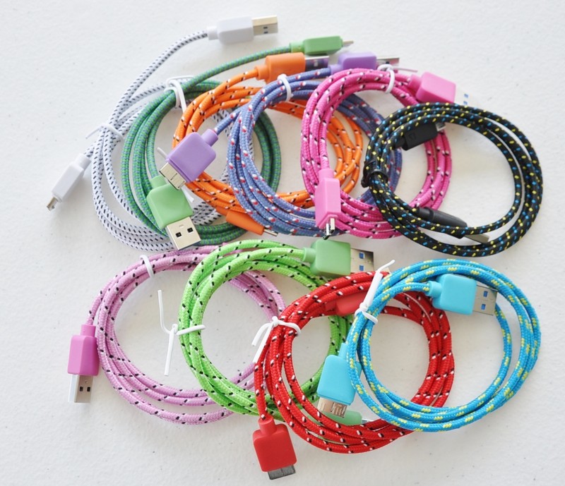 NTJ 3FT Braided 3.0 USB power cord Charger Cable For Samsung Galaxy S5 Note 3 gallery