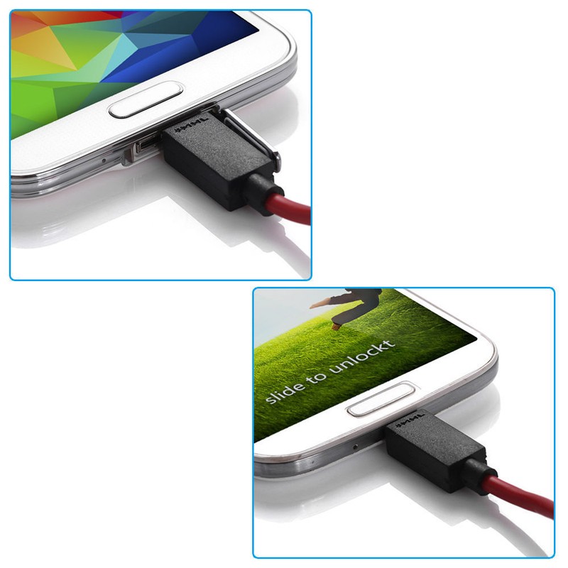 MHL Micro USB to HDMI 1080P HD TV Cable Adapter for Samsung Galaxy S4 S3 Note 2 gallery