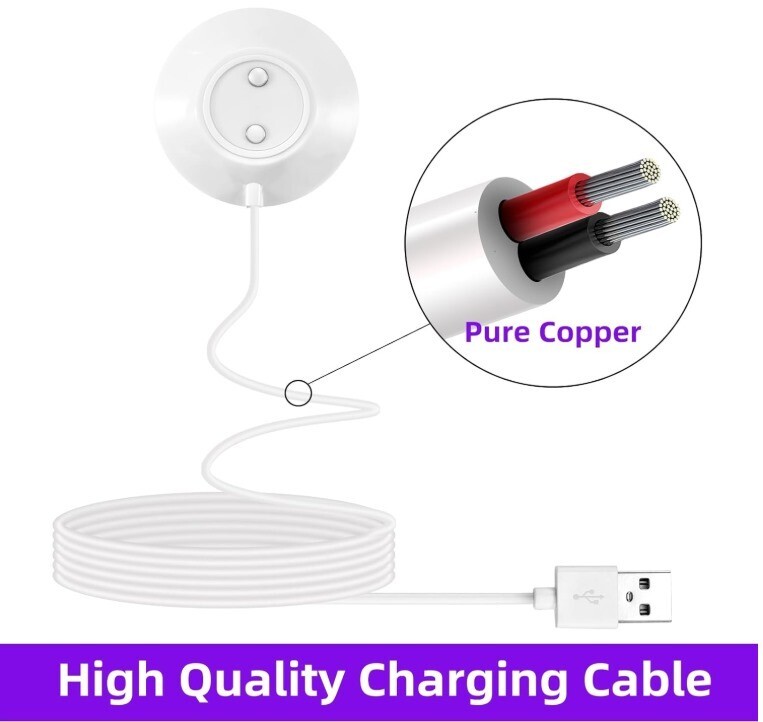 Adorime Rose Toy Charger, Adapter USB Magnetic Fast Charging Cable Cord for Rose gallery