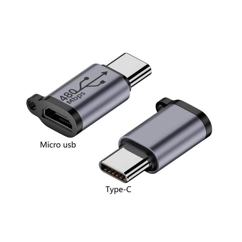 USB C Micro USB Mini USB Adapter Converter OTG Connector Fast Charge Data gallery