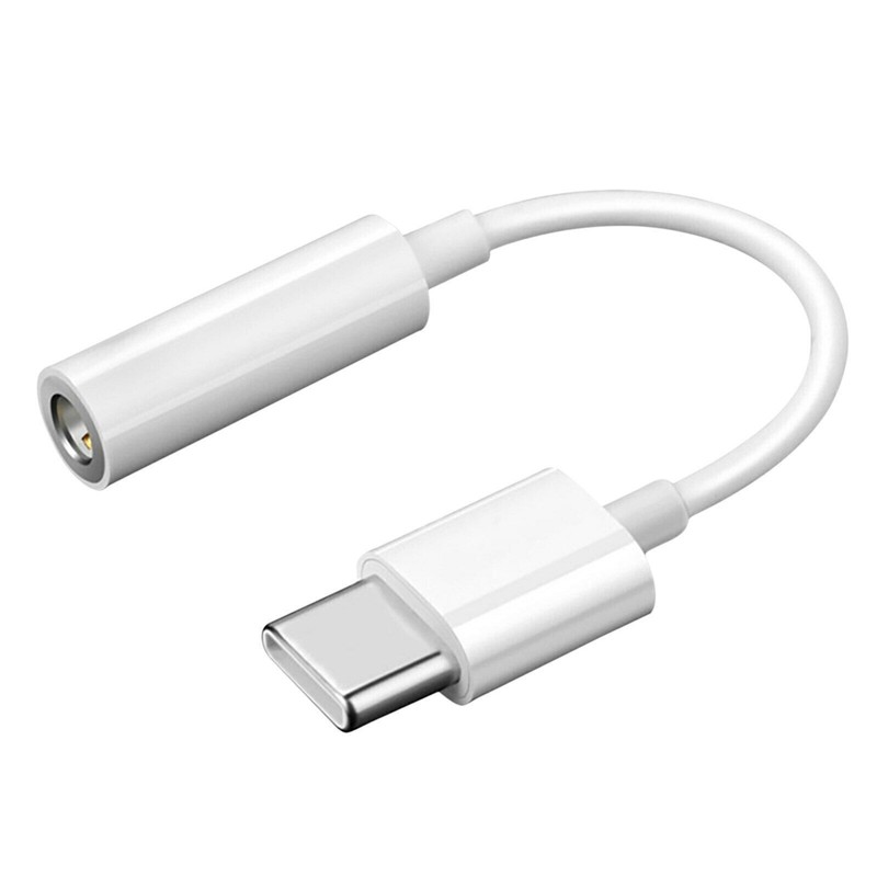 USB-C Type C Adapter Port to 3.5MM Aux Audio Jack Earphone Headphone Cable USB gallery