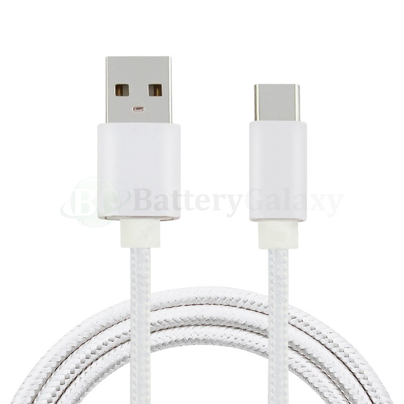 1-100 Lot USB Type C 6FT Braided Cable for Samsung Galaxy S8 S8+ Plus Note 8 gallery