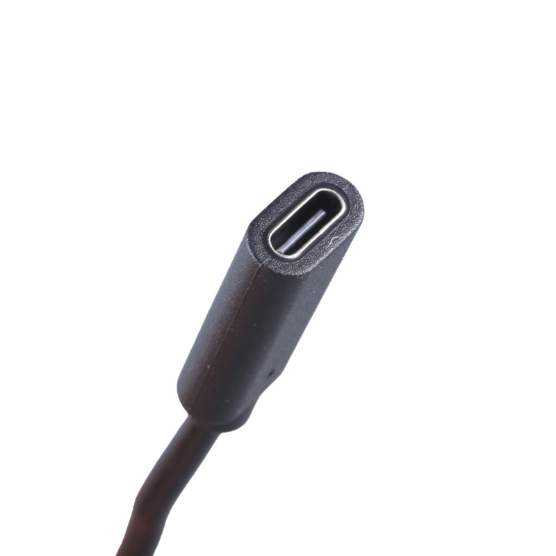 Type C Female to DC5525 Male Extension Cable Power Cord Wire Support 3A Current gallery