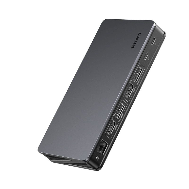 UGREEN USB C DisplayLink Docking Station, Dual 4K@60Hz, Driver Required | 9-i…