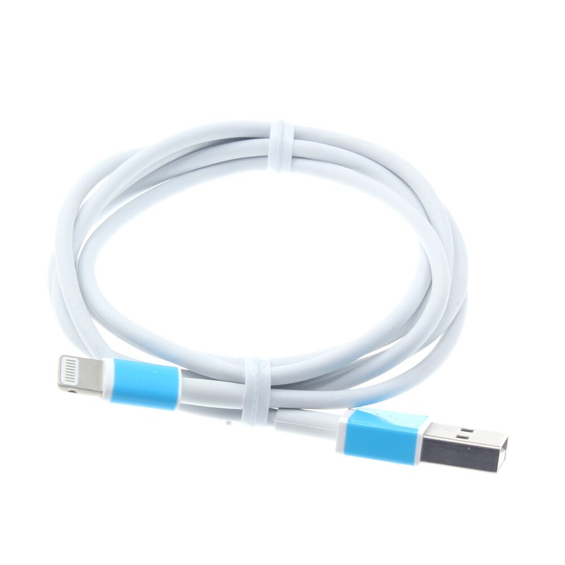 For iPhone SE (2020) – USB CABLE CHARGER CORD POWER WIRE SYNC WHITE