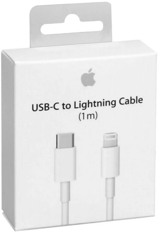Genuine APPLE Lightning USB Cable 3.3ft (1M) for IPhone X, 12, 13, 14, PRO MAX