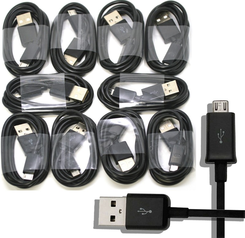 Lot 10x Micro USB data sync cable cord for Android Cell Phones universal gallery
