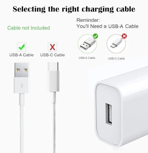 2 Pack 5V 2A USB to DC 2.5mm Fast Charging Cable for Massagers, Toys & Devices gallery
