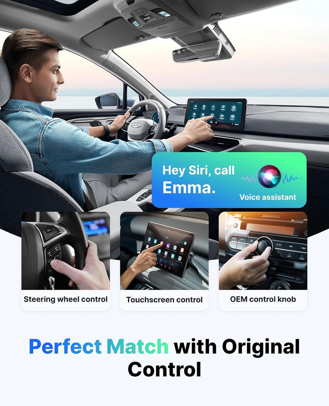 Wireless Carplay Adapter for Apple Iphone, 2026 Convert Wired to Car Play Wirele gallery