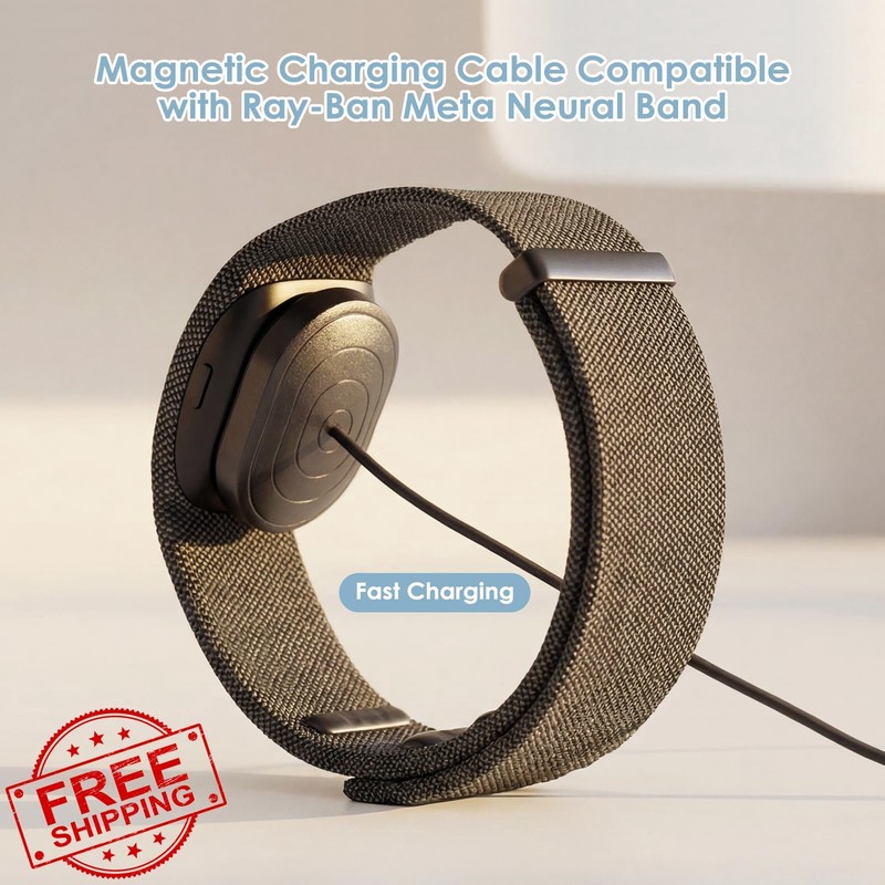 KONAFEI RayBan Meta Display Charger Cable Black gallery