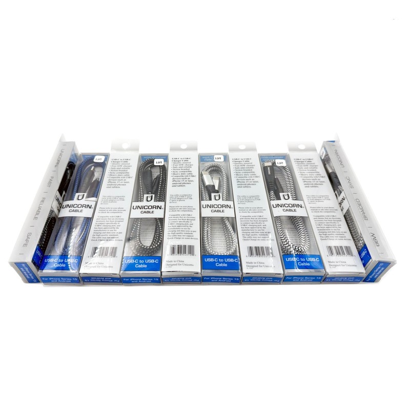 (30 Packs) USB-C to USB-C Charging Cables 1m USB Type C Cords Wholesale Bulk Lot gallery