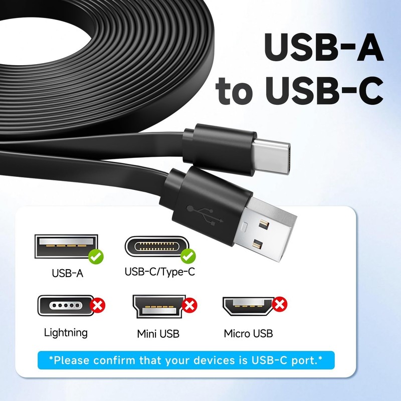 16.4ft USB C Replacement Cable 2 Pack gallery