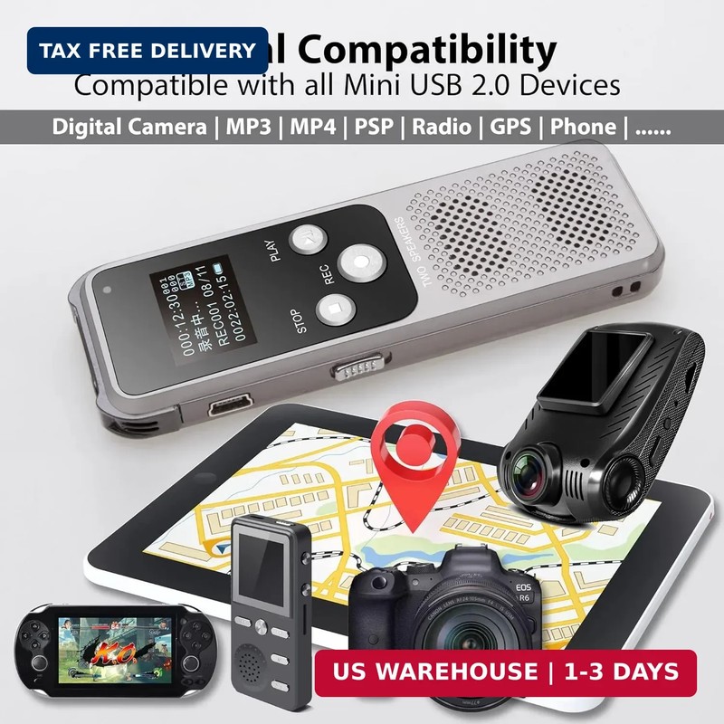 USB C to Mini USB Adapter, Type C Female to Mini USB 2.0 Male Convert Connector gallery