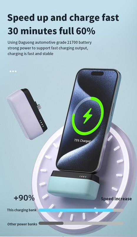 5000mAh 2.1A Portable Power Bank For Android iPhone Mini Pocket Battery Charger gallery