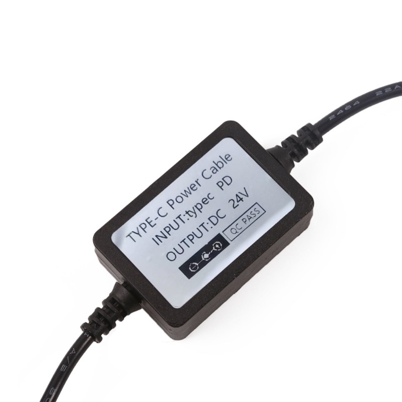 Type C to DC 5.5x2.1mm Power Cable Barrel Jack Center Pin Positive Charger Cord gallery